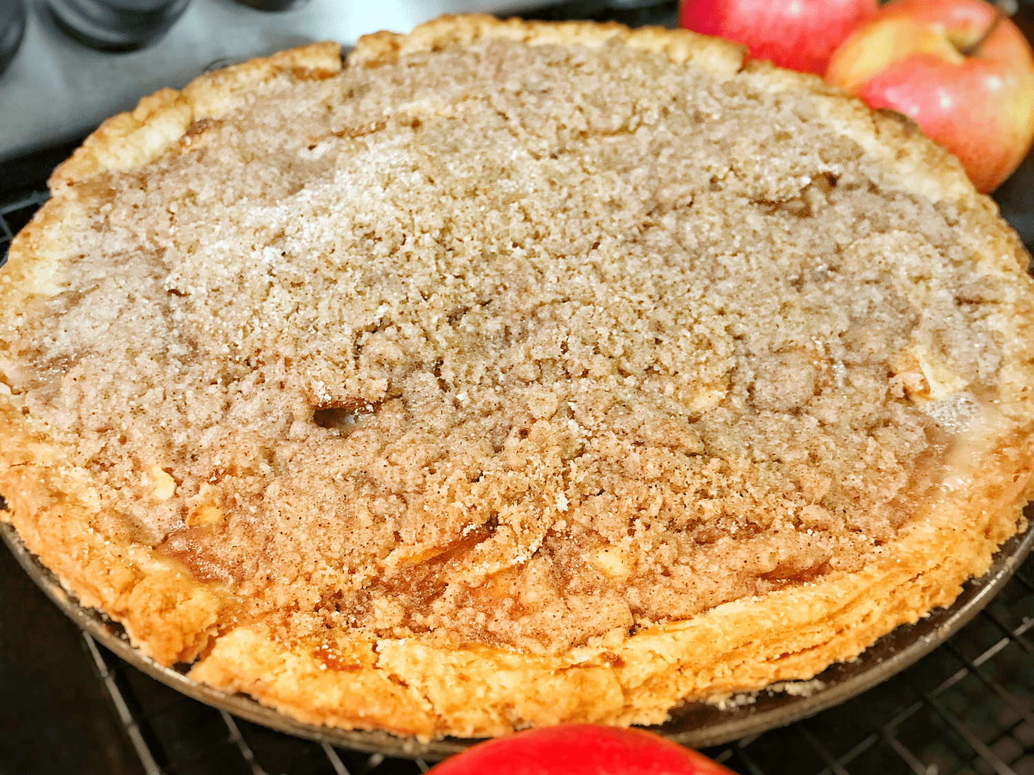 Sour Cream Apple Pie Deluxe Recipe