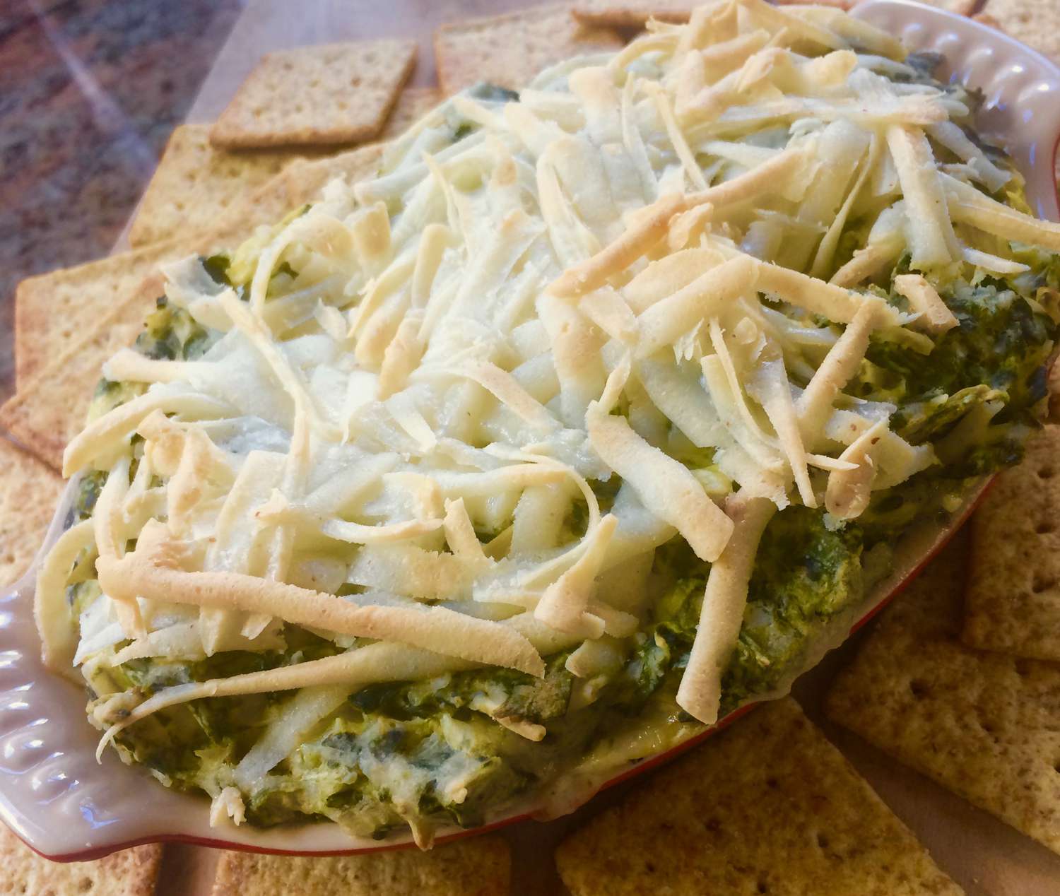 Vegan Spinach Dip with Artichokes Recipe