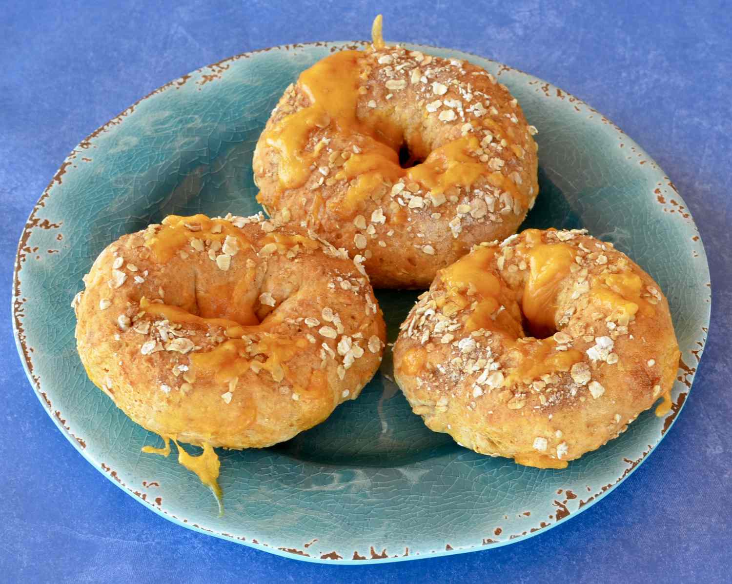 Tori's Air Fryer Pumpkin Bagels Recipe