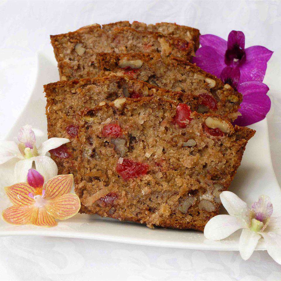 Hawaiian Banana Nut Bread Recipe