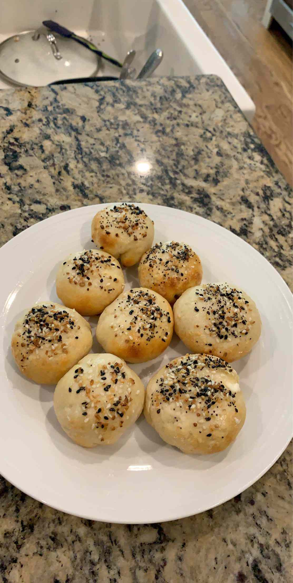 Cream Cheese-Filled Bagel Balls