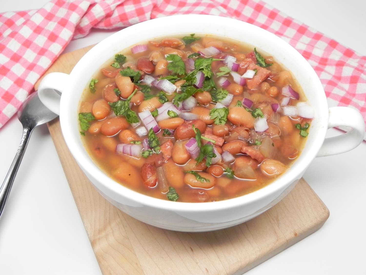 Simple Slow Cooker Pinto Beans and Ham Recipe