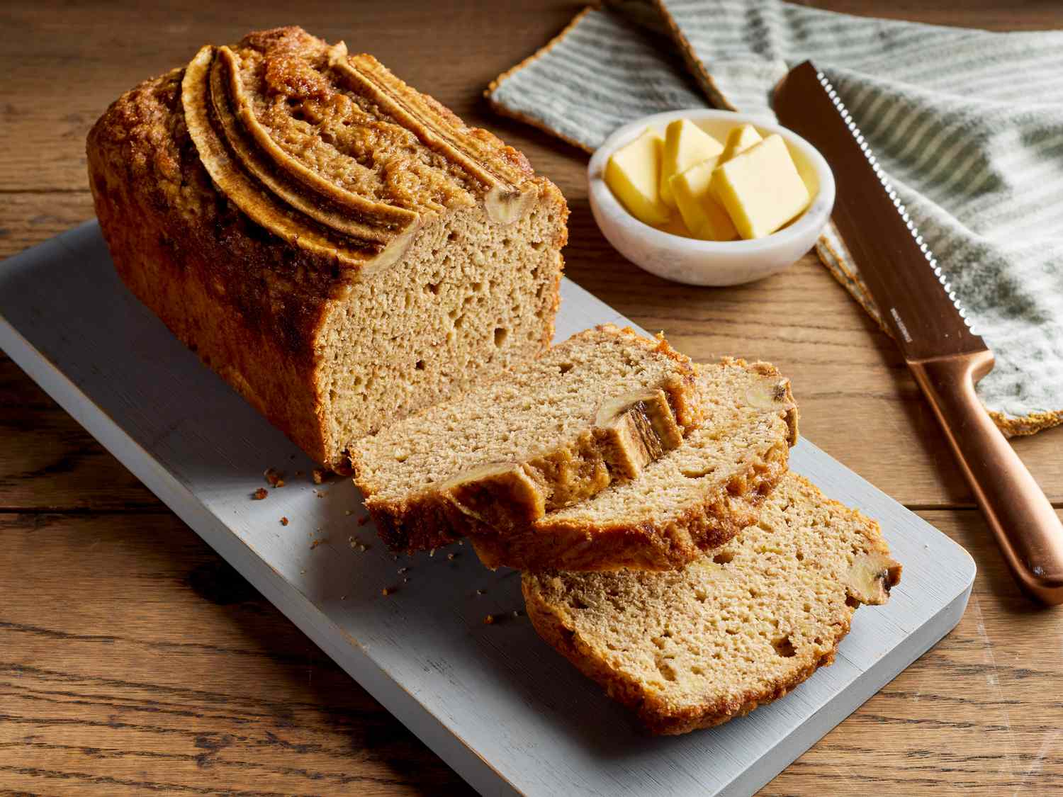 4-Ingredient Banana Bread Recipe