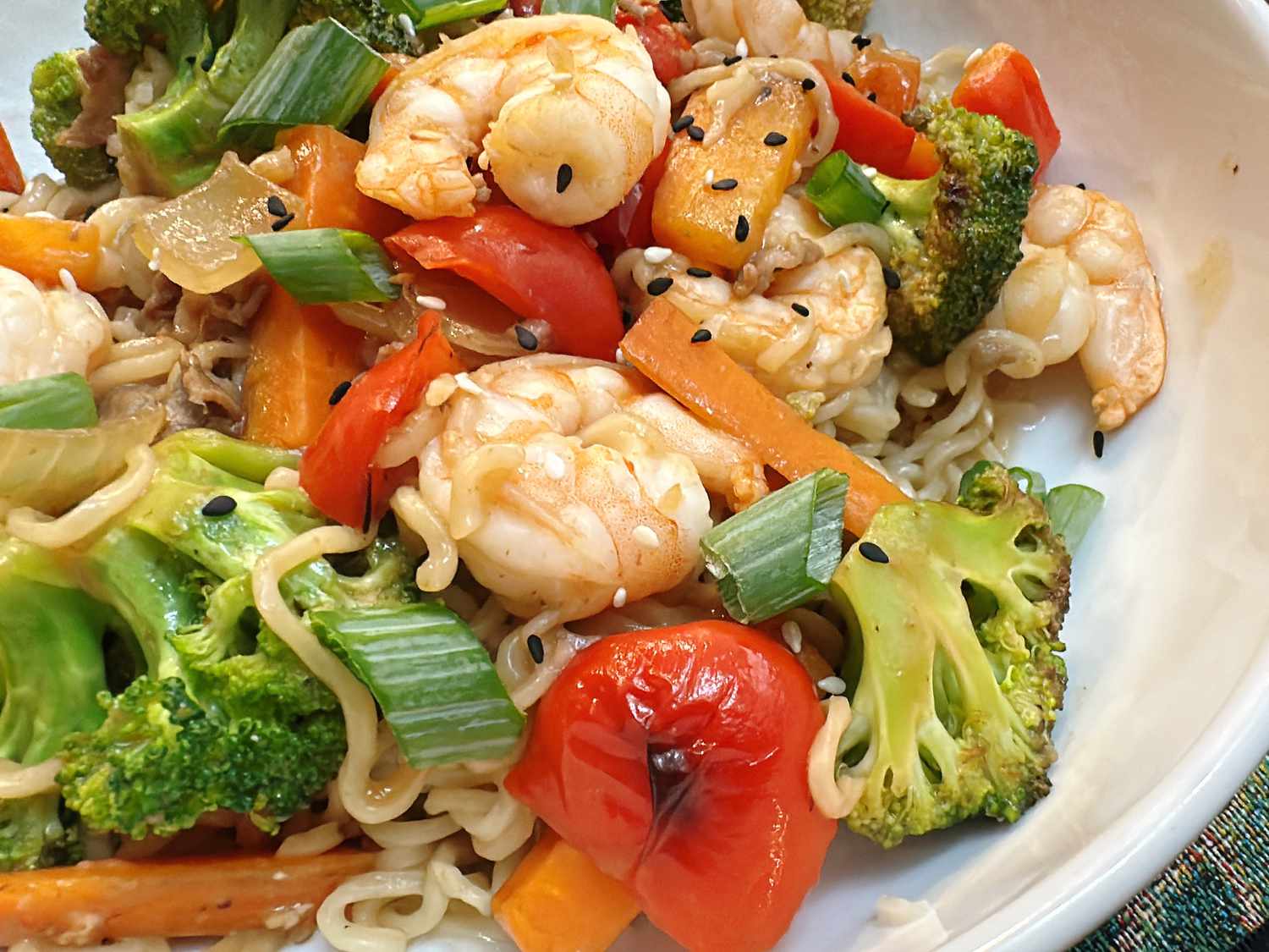 Shrimp Ramen Stir Fry Recipe