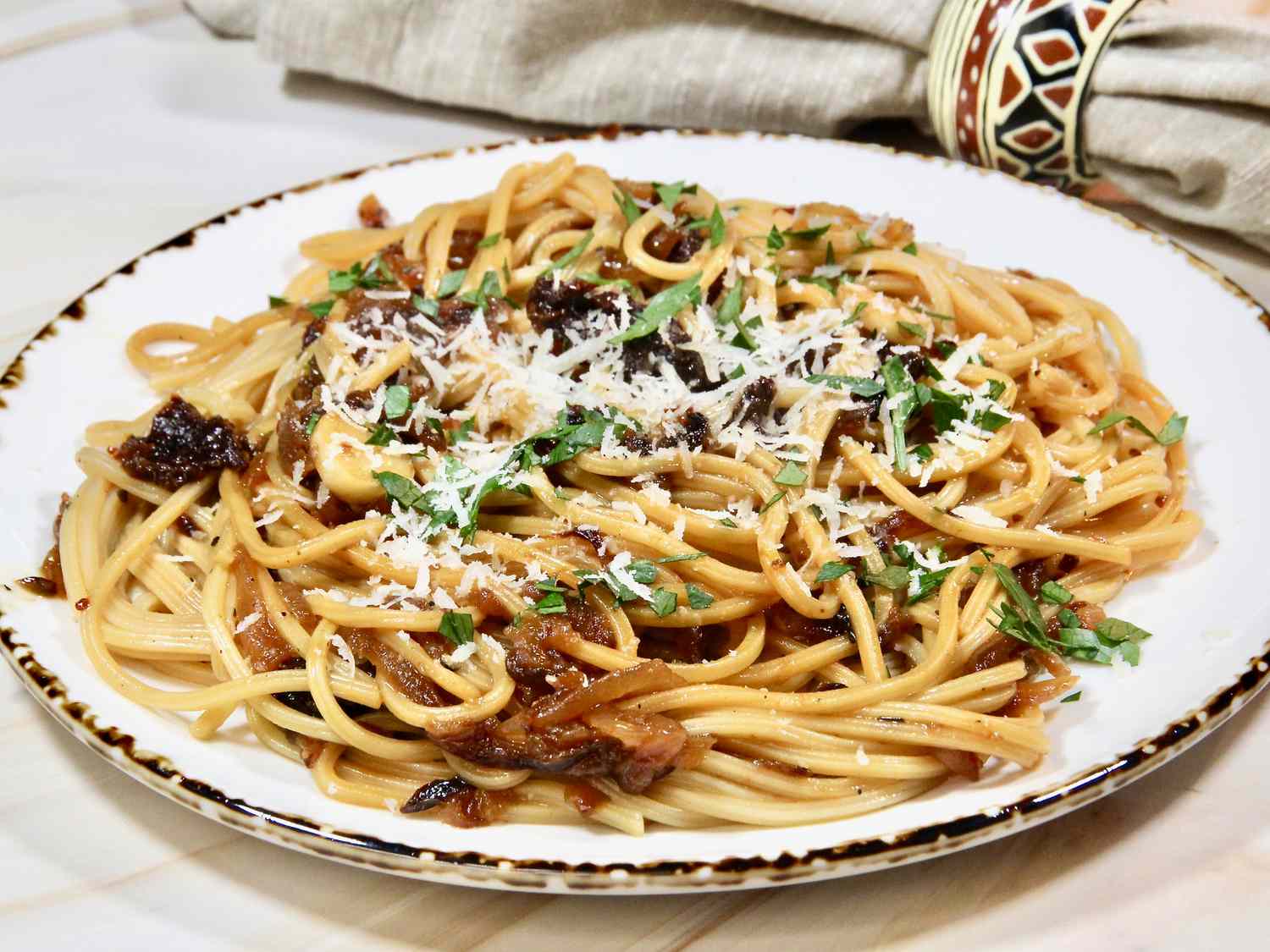 Caramelized Onion Pasta Recipe