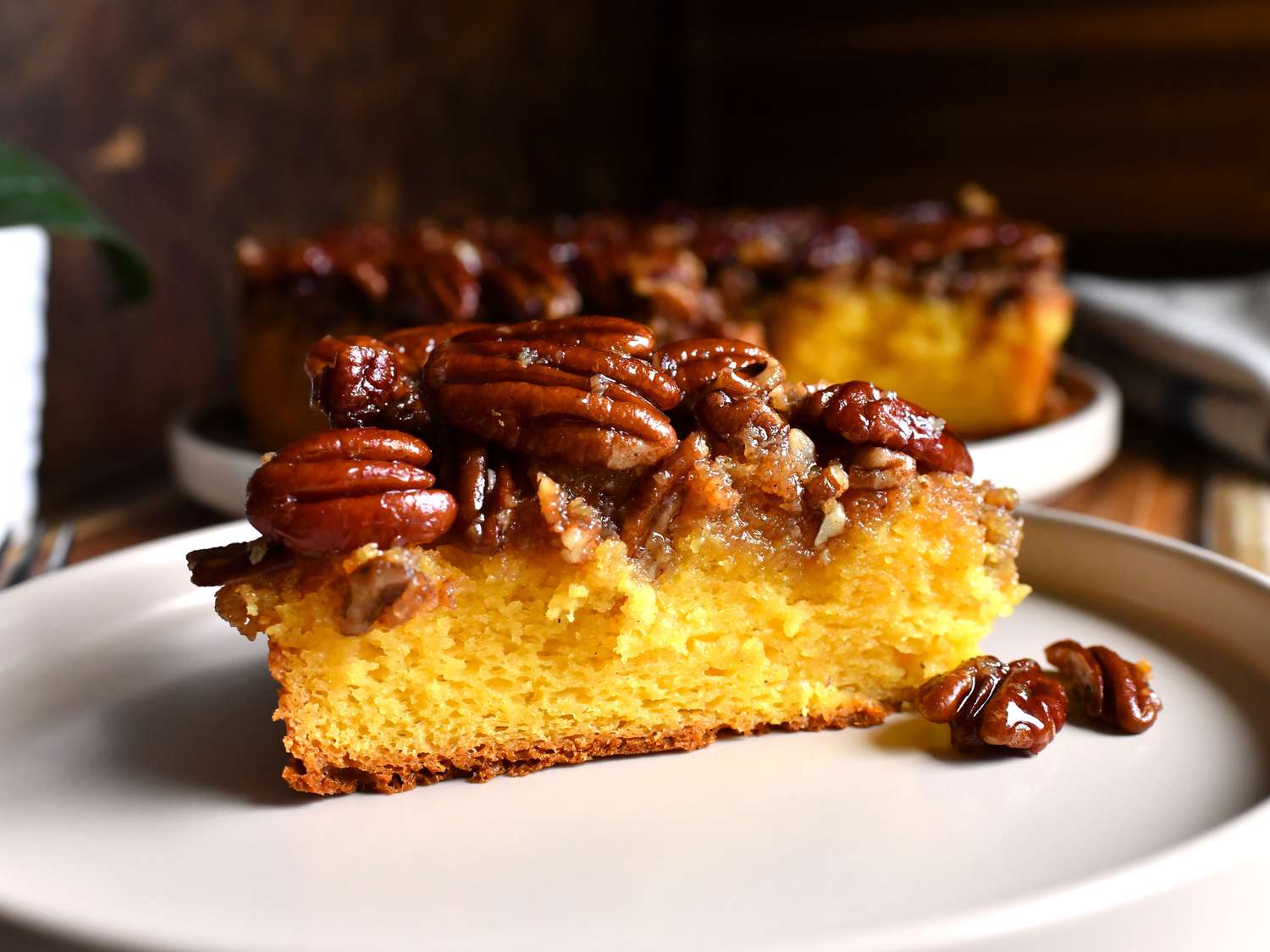 Pecan Pie Upside Down Cake Recipe