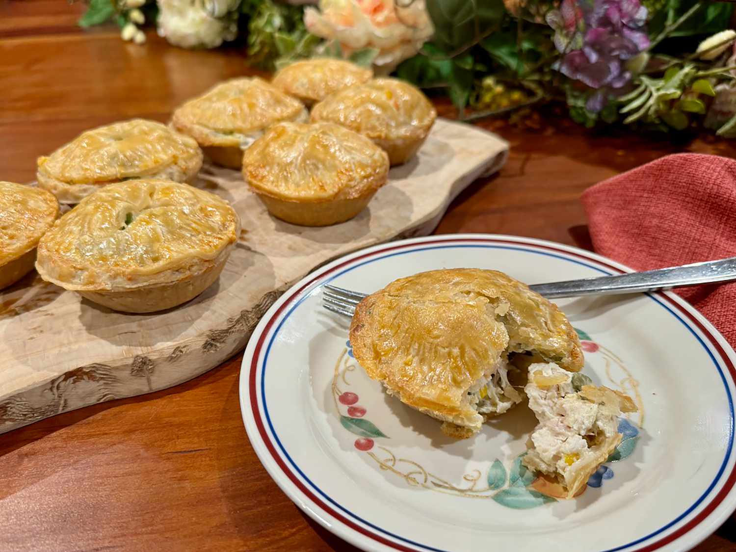 Mini Chicken Pot Pies Recipe