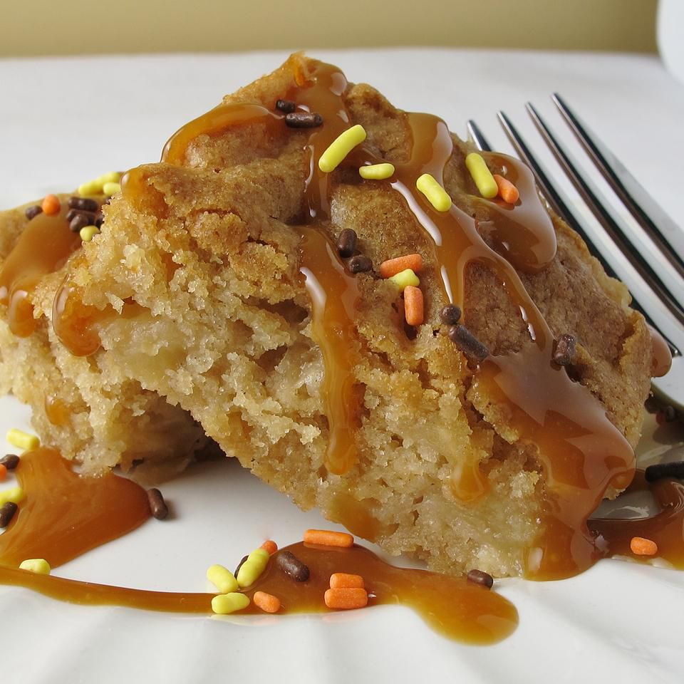 Blonde Apple Brownies Recipe