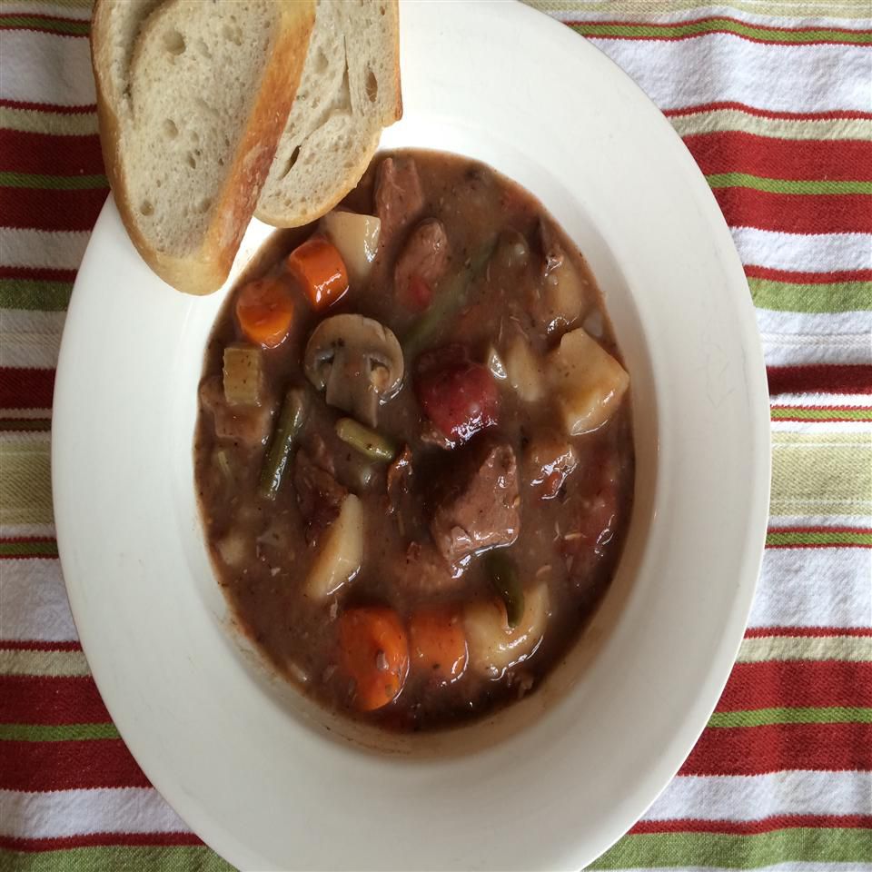 Red Wine-Marinated Beef Stew Recipe