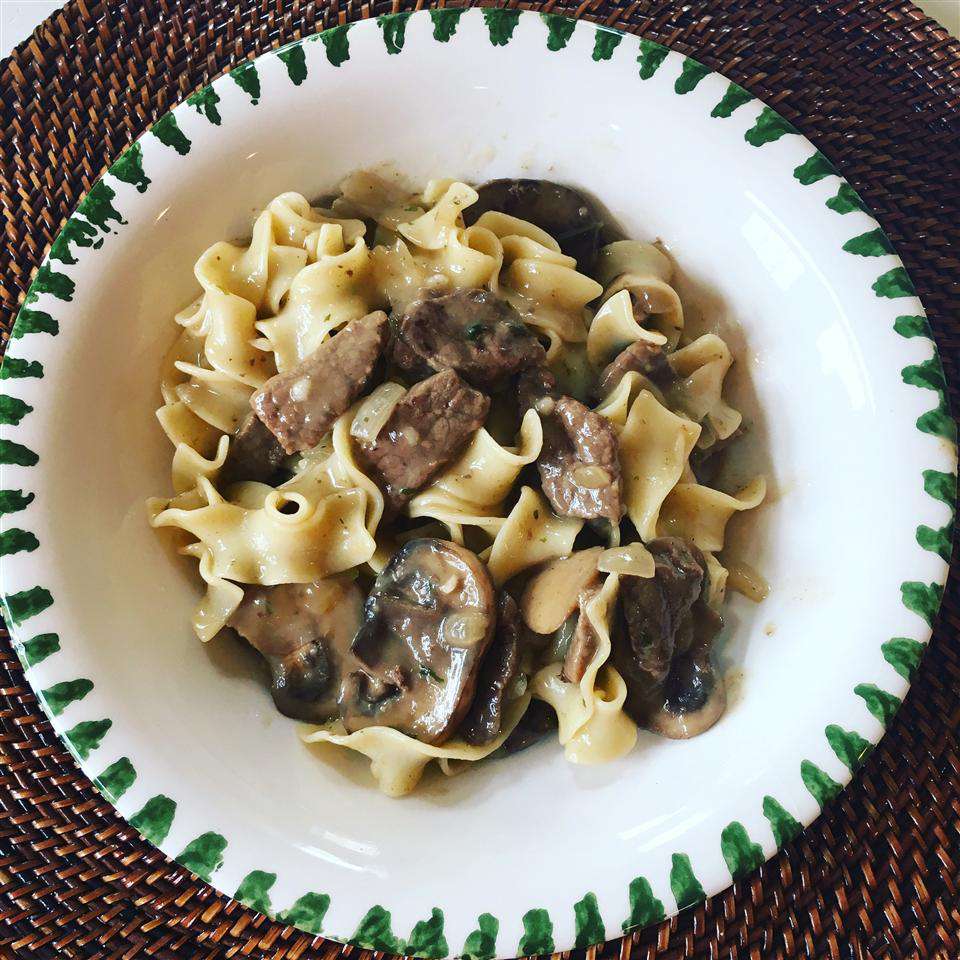 No Sour Cream Beef Stroganoff Recipe