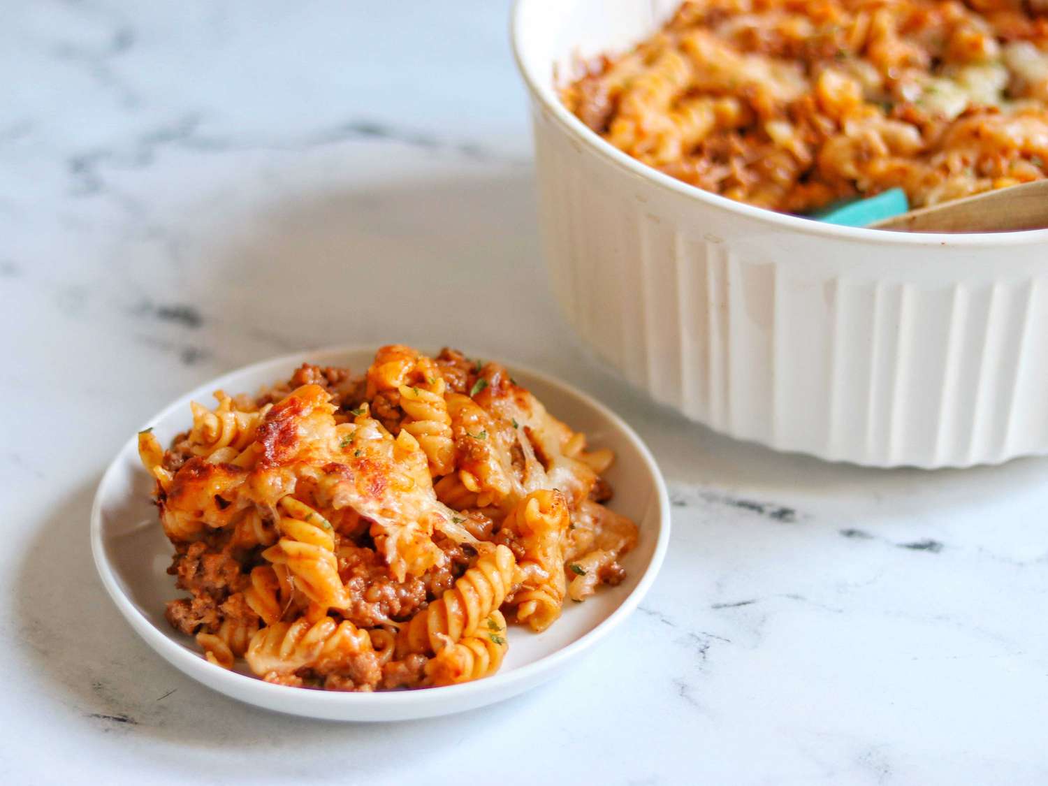 4-Ingredient Hamburger Casserole Recipe