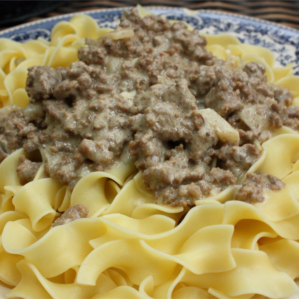 Ground Beef Stroganoff Recipe