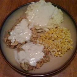 Chicken Fried Steak with Cream Pork Sausage Gravy Recipe