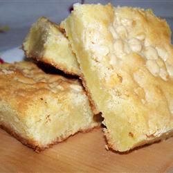 White Chocolate Blondie Brownies Recipe