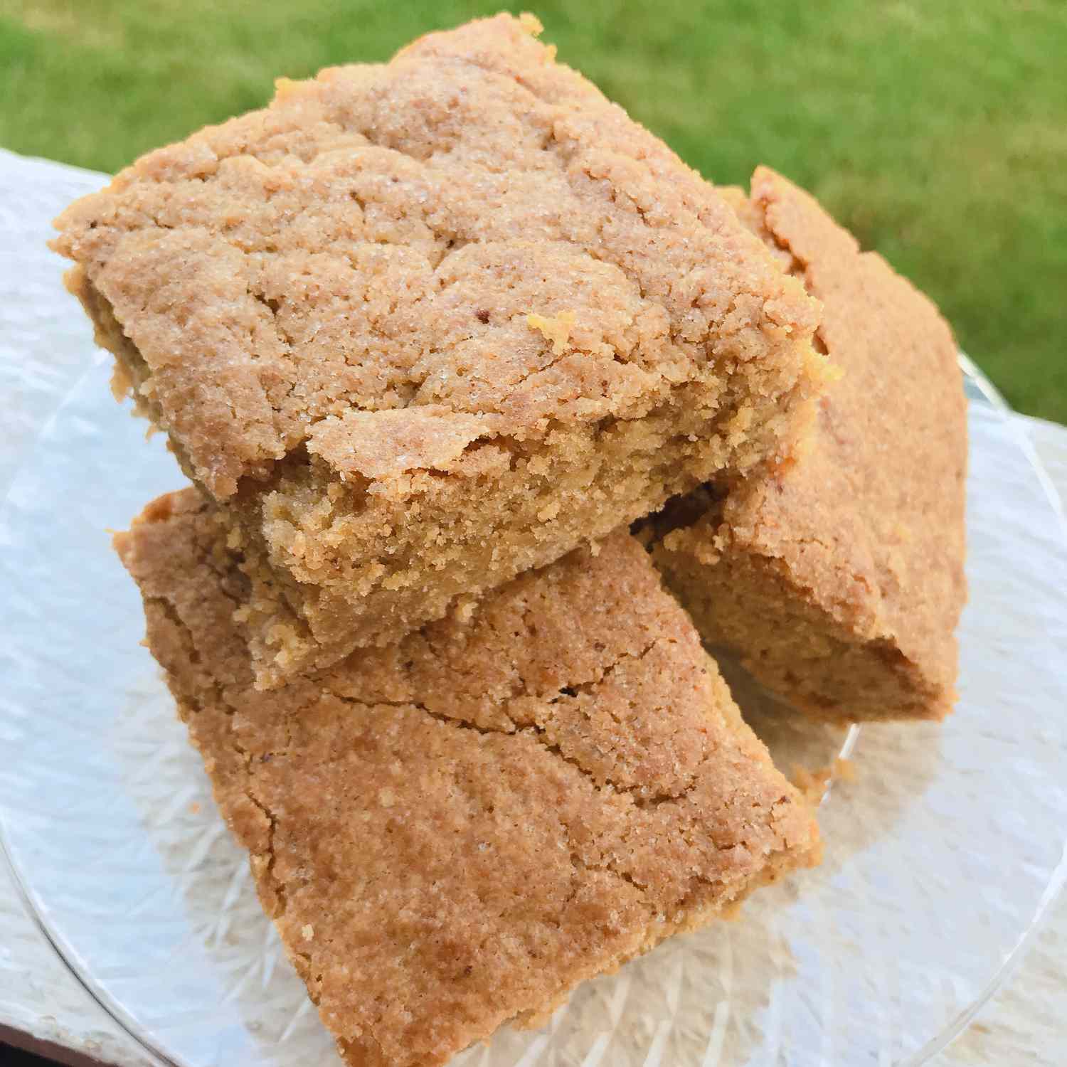 Bourbon Brown Butter Blondies Recipe