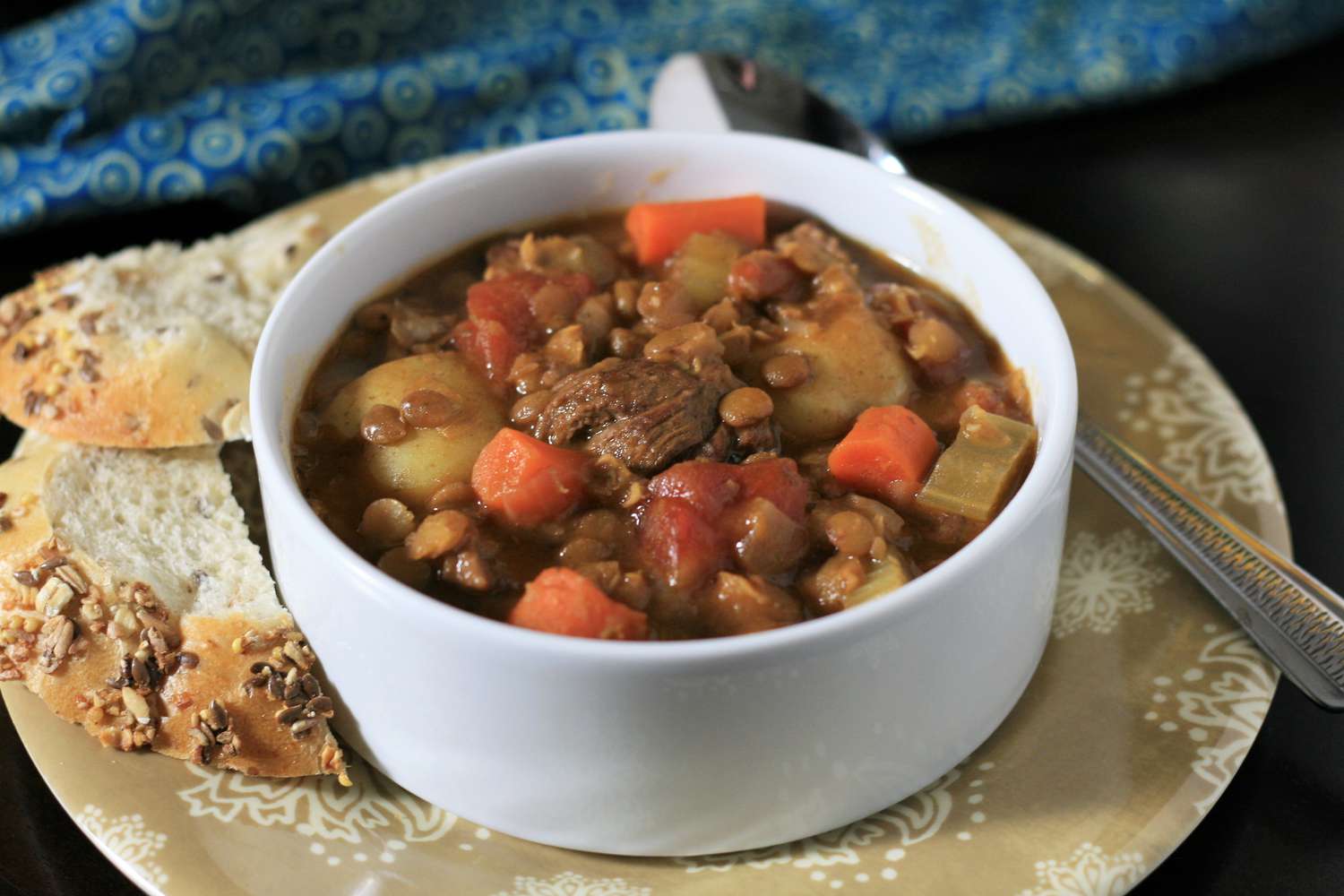 Beef and Lentil Stew Recipe