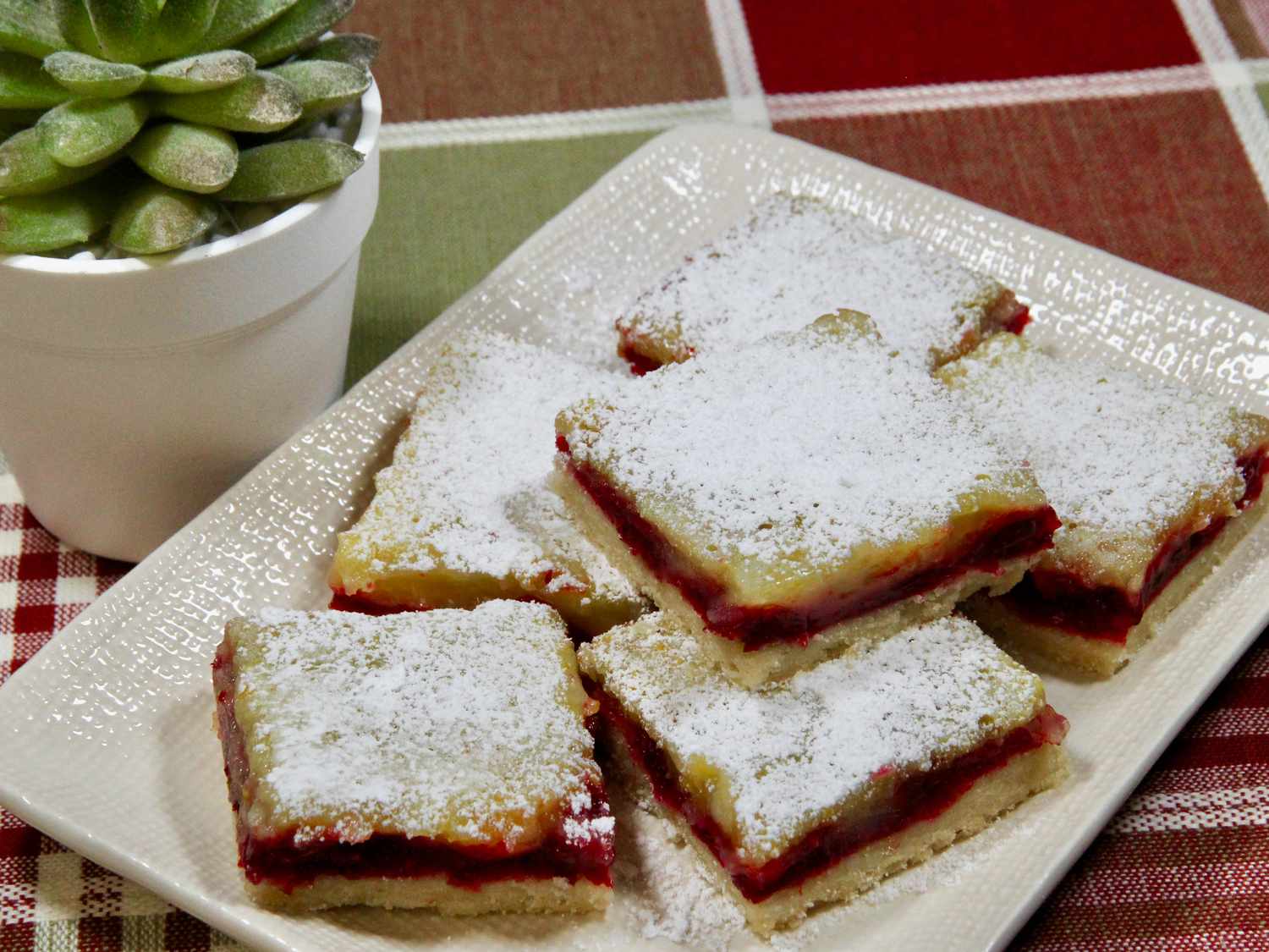 Cranberry Lemon Bars Recipe