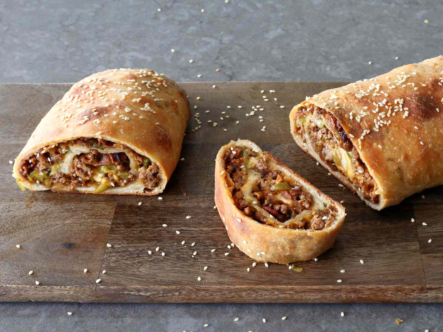 Cheeseburger Garbage Bread Recipe