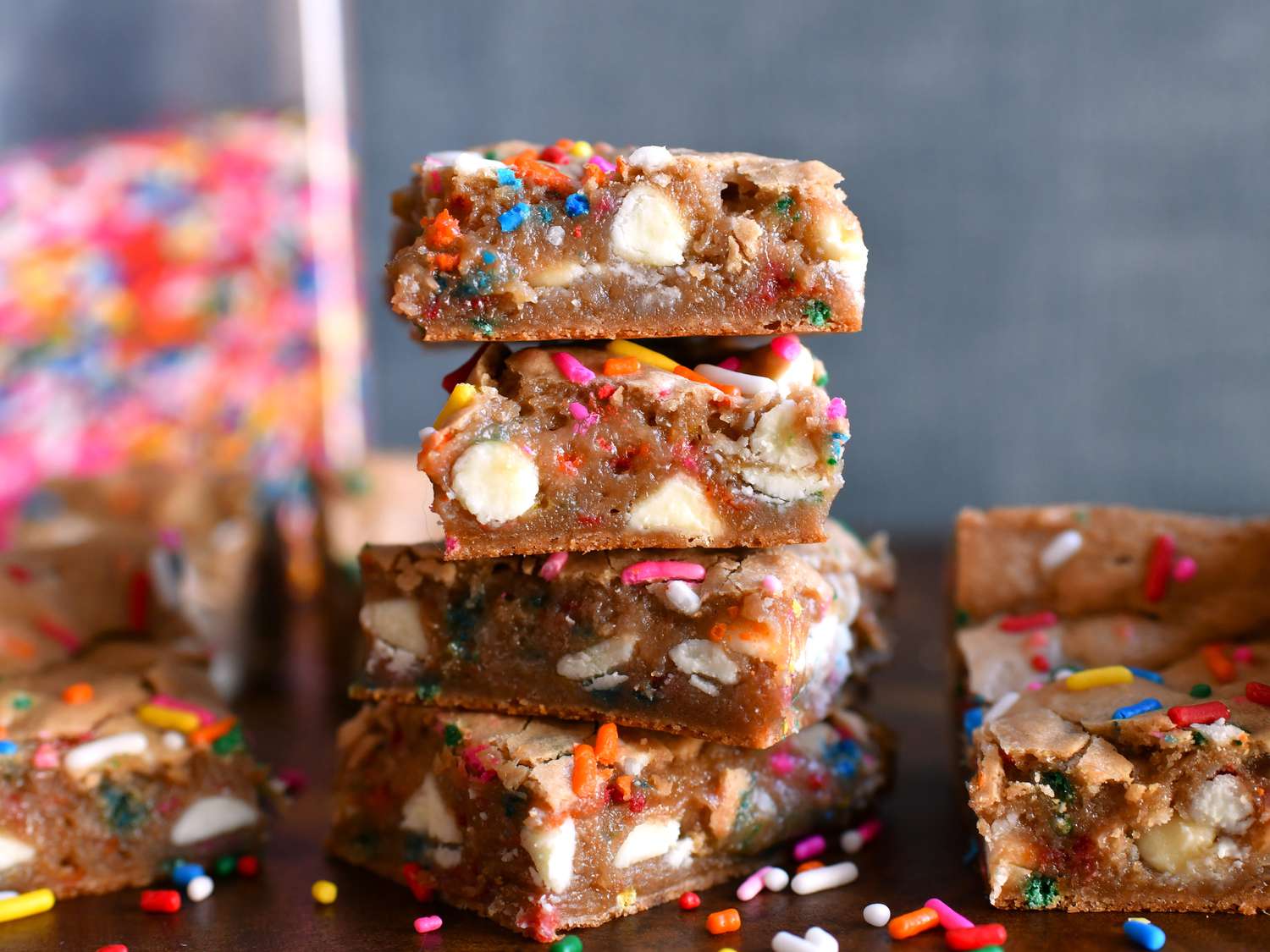 Malted Milk Funfetti Bars Recipe