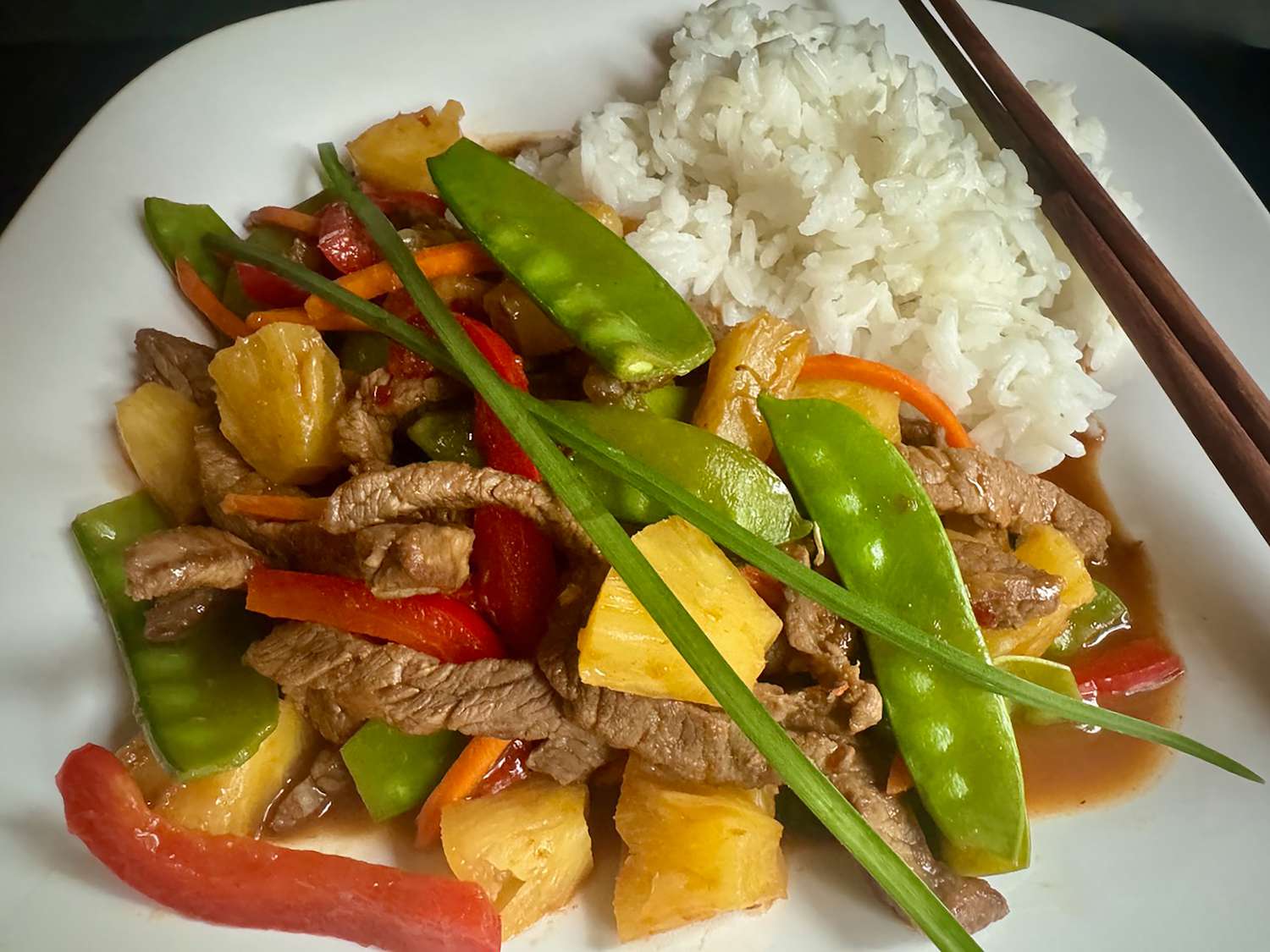 Beef and Pineapple Stir Fry Recipe