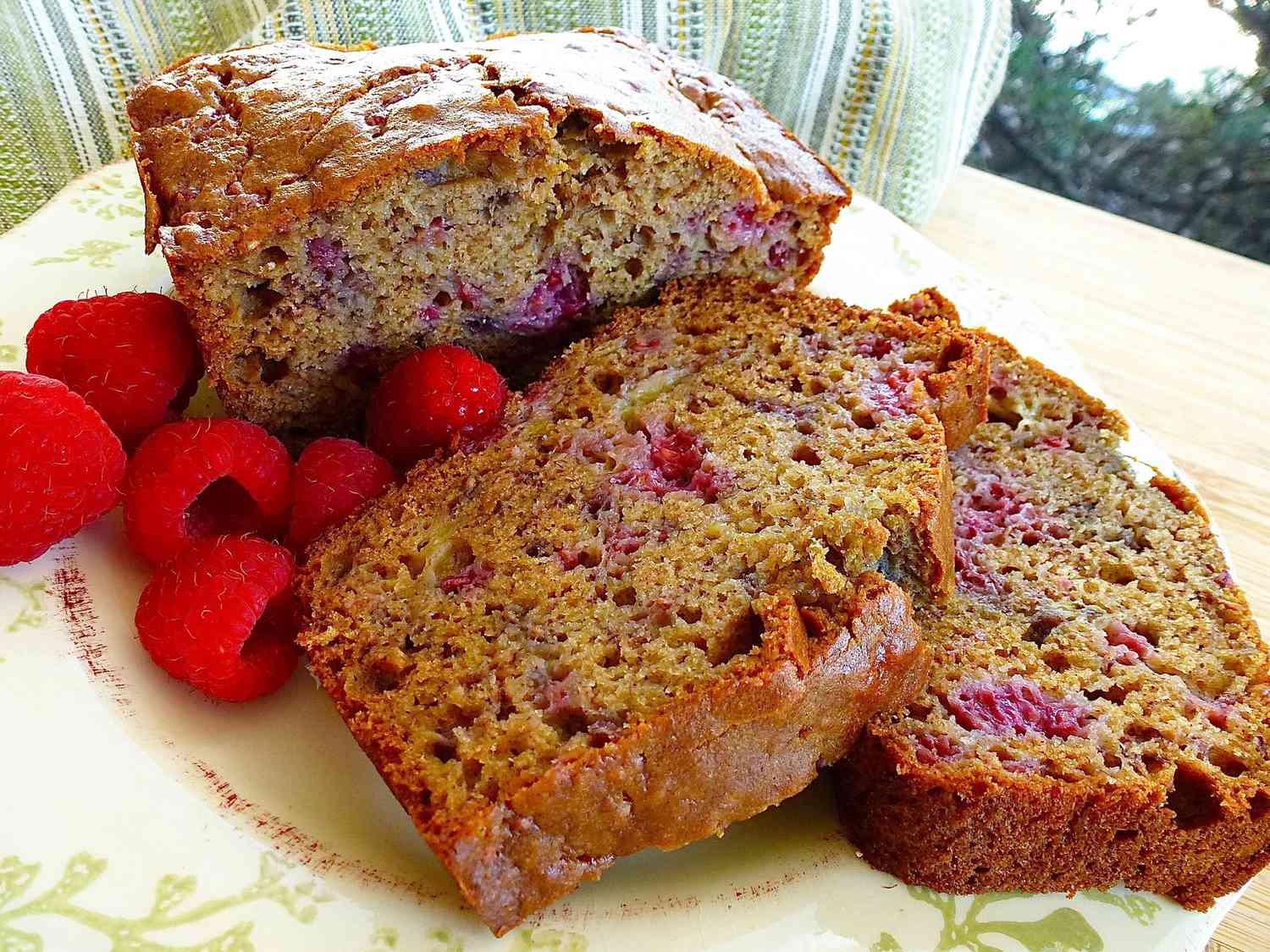 Raspberry Banana Bread Recipe