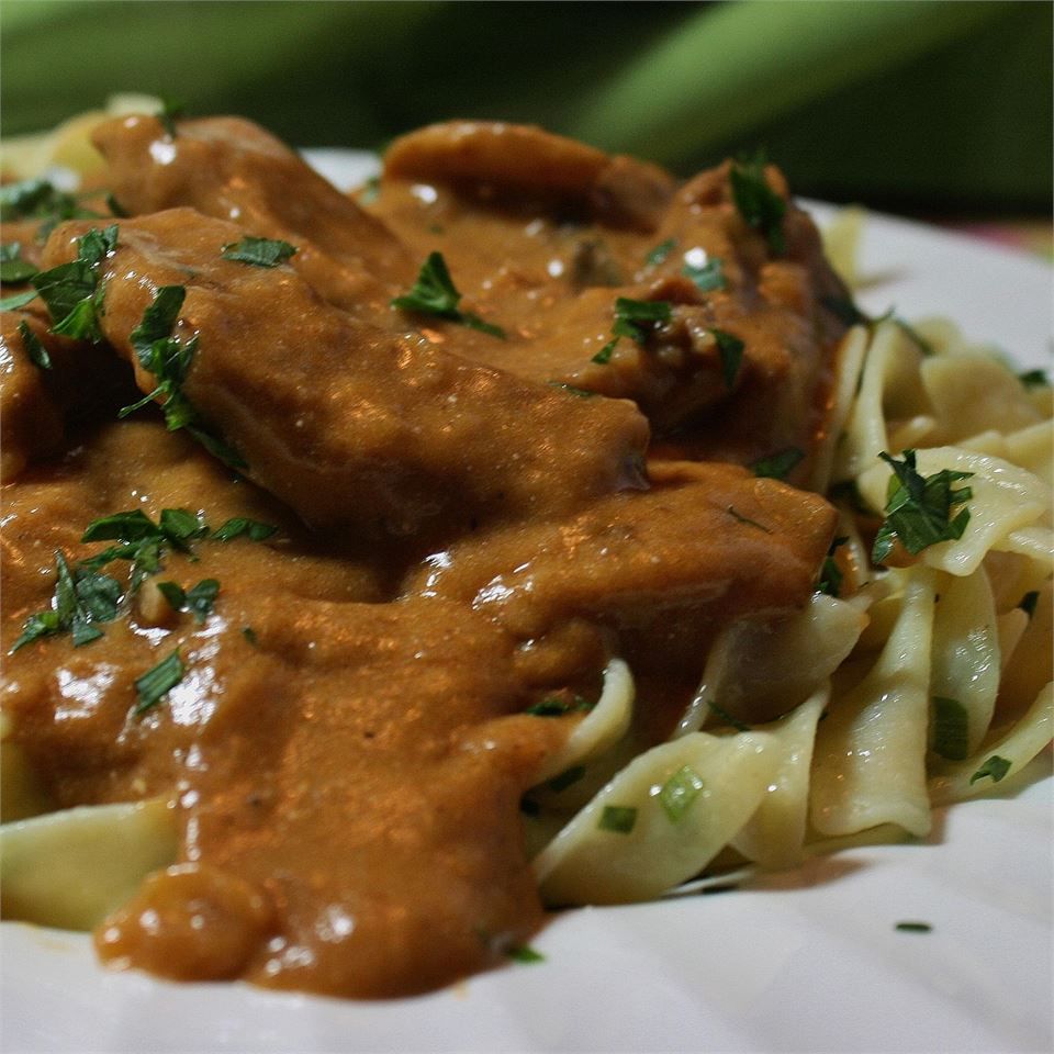 Nana's Beef Stroganoff Recipe