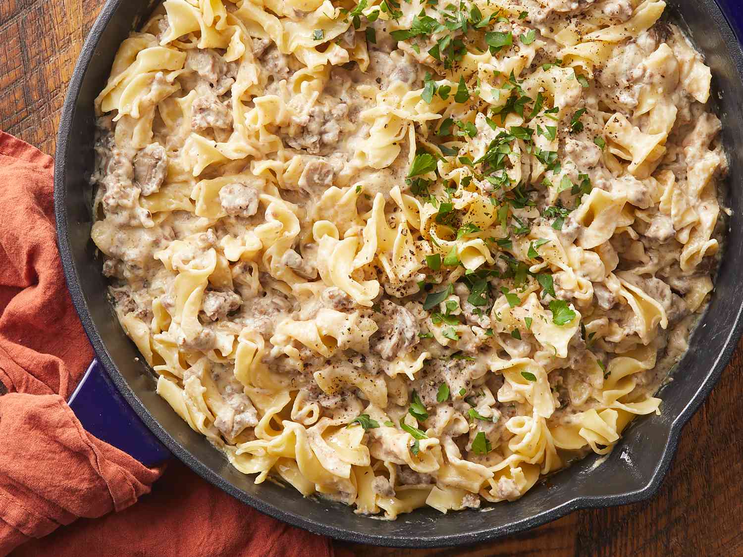 Quick and Easy Hamburger Stroganoff Recipe