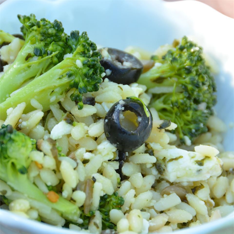 Orzo and Broccoli Salad (No Mayo) Recipe