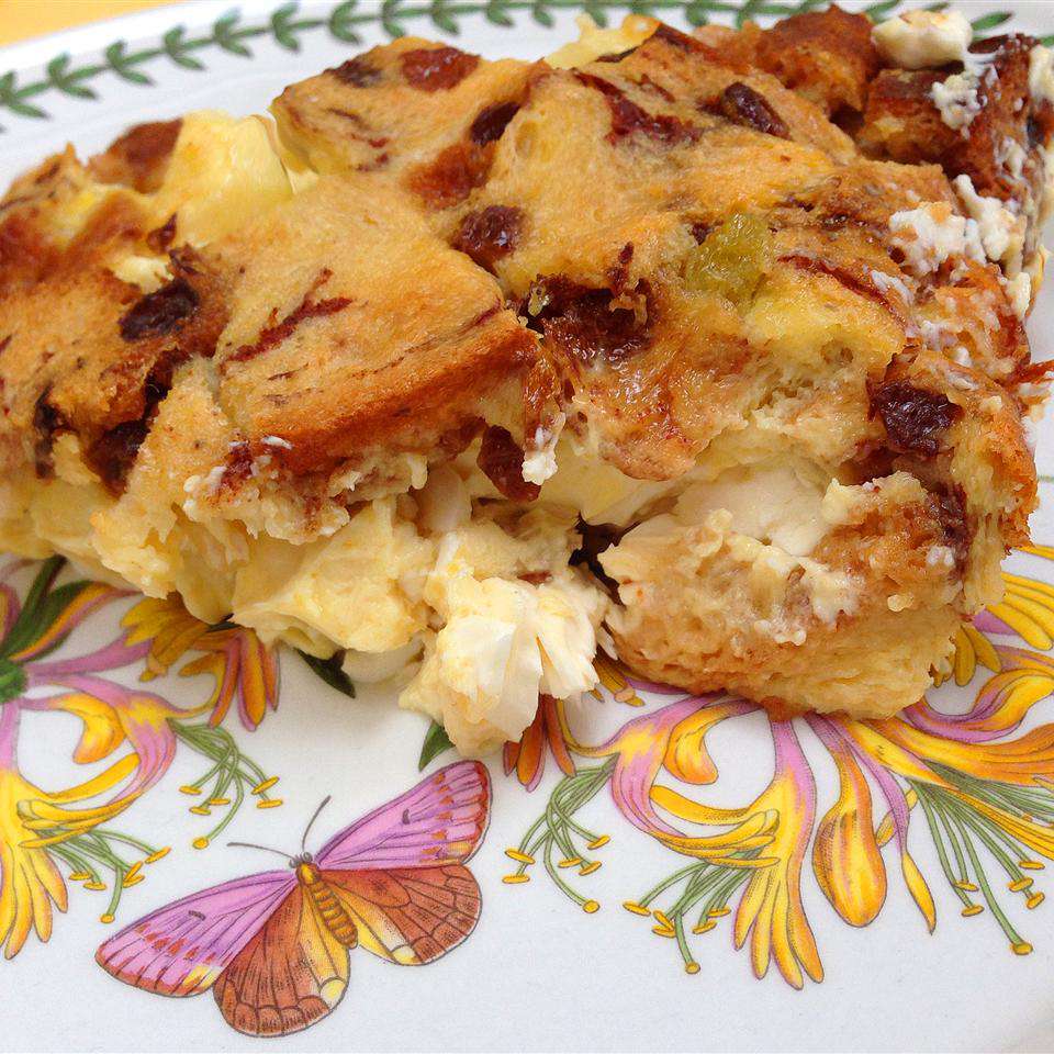 Apple Raisin French Toast Strata Recipe