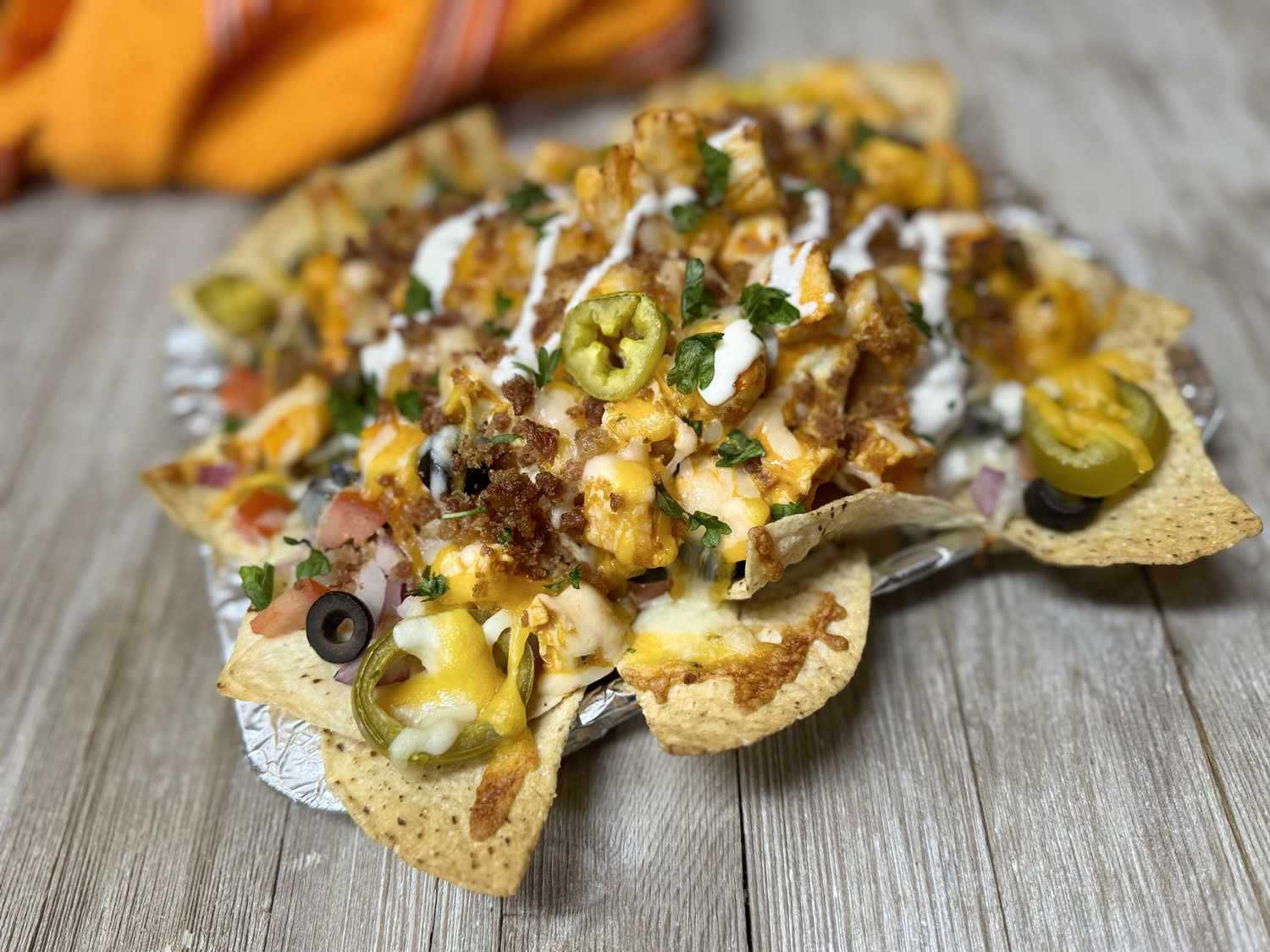 Buffalo Chicken Nachos Recipe