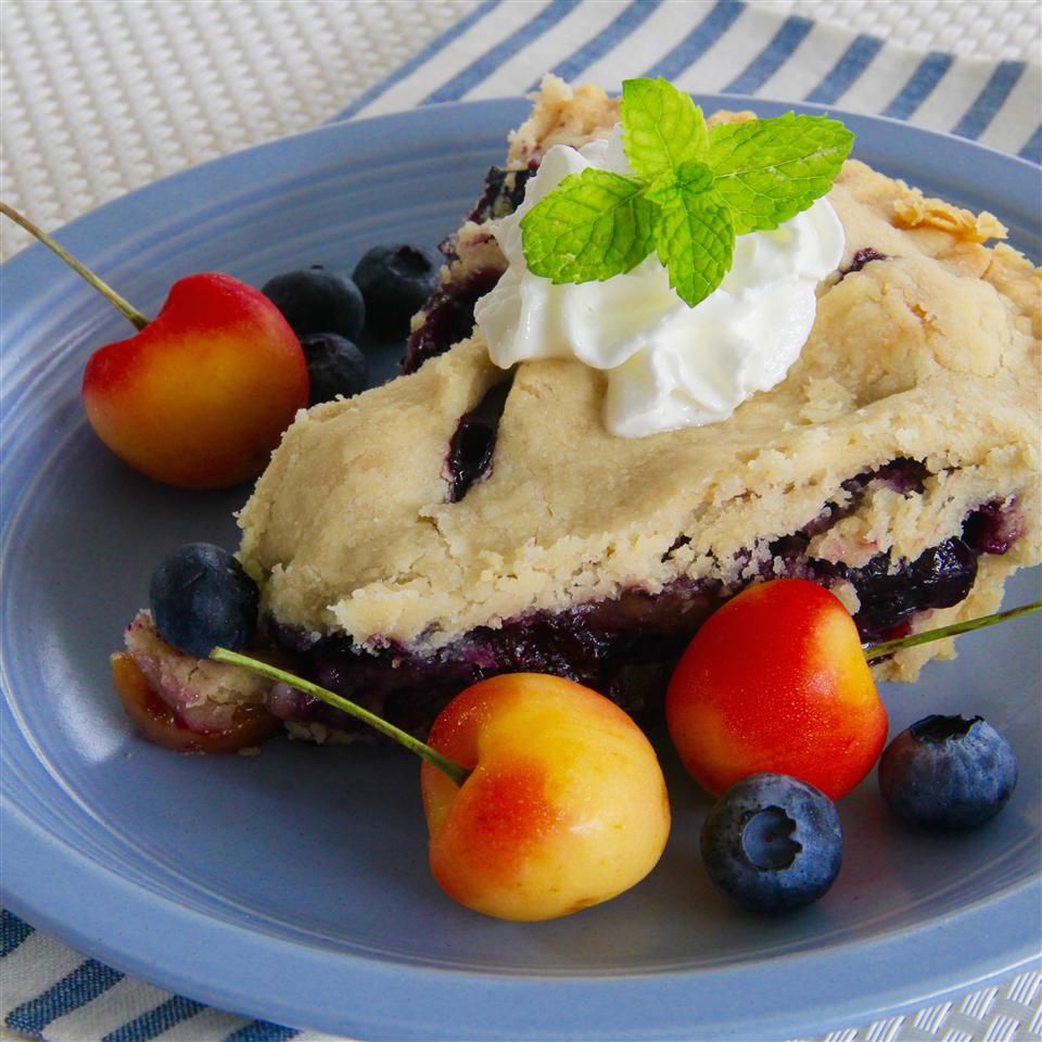 Blueberry Cherry Pie Recipe