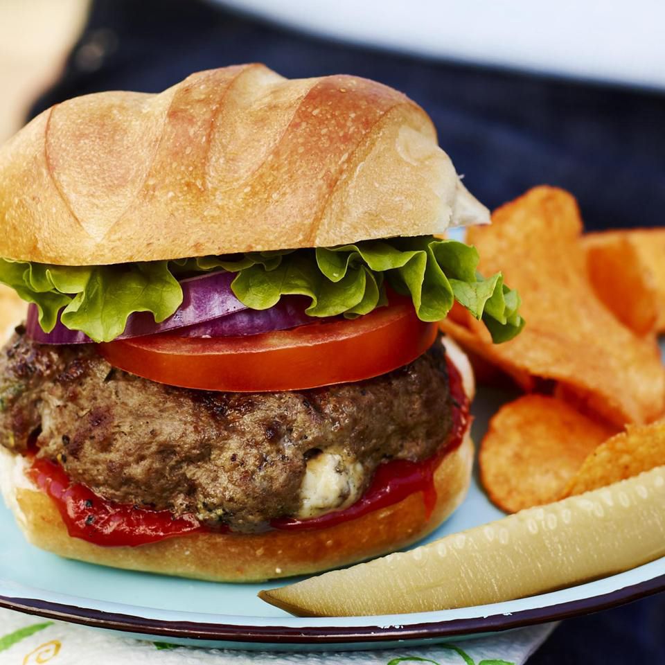 Blue Cheese Burgers Recipe