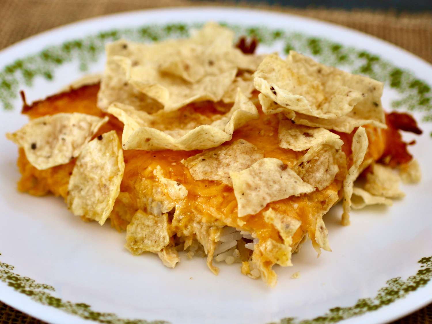 Cheesy Buffalo Chicken Casserole Recipe