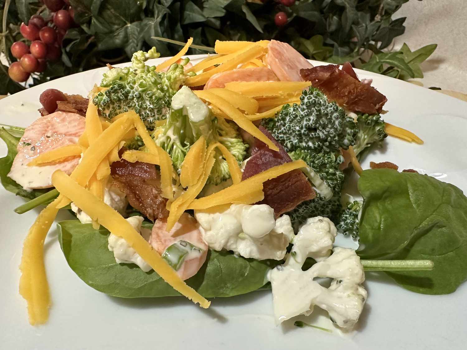 Keto Broccoli Salad Recipe