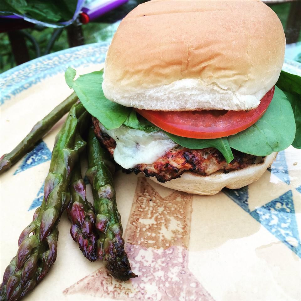 Grilled Chicken Burgers Recipe