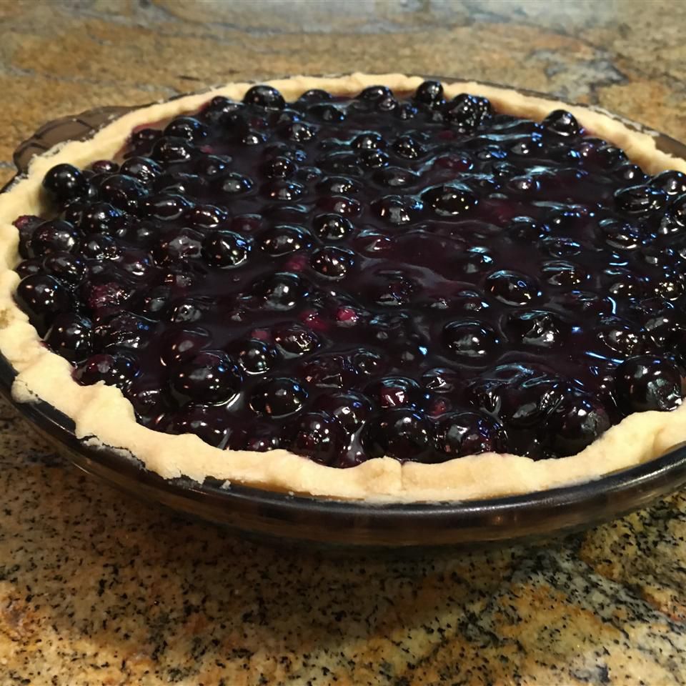 Patsy's Half-Baked Blueberry Pie Recipe