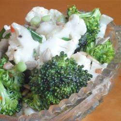 Zesty Broccoli and Cauliflower Salad Recipe