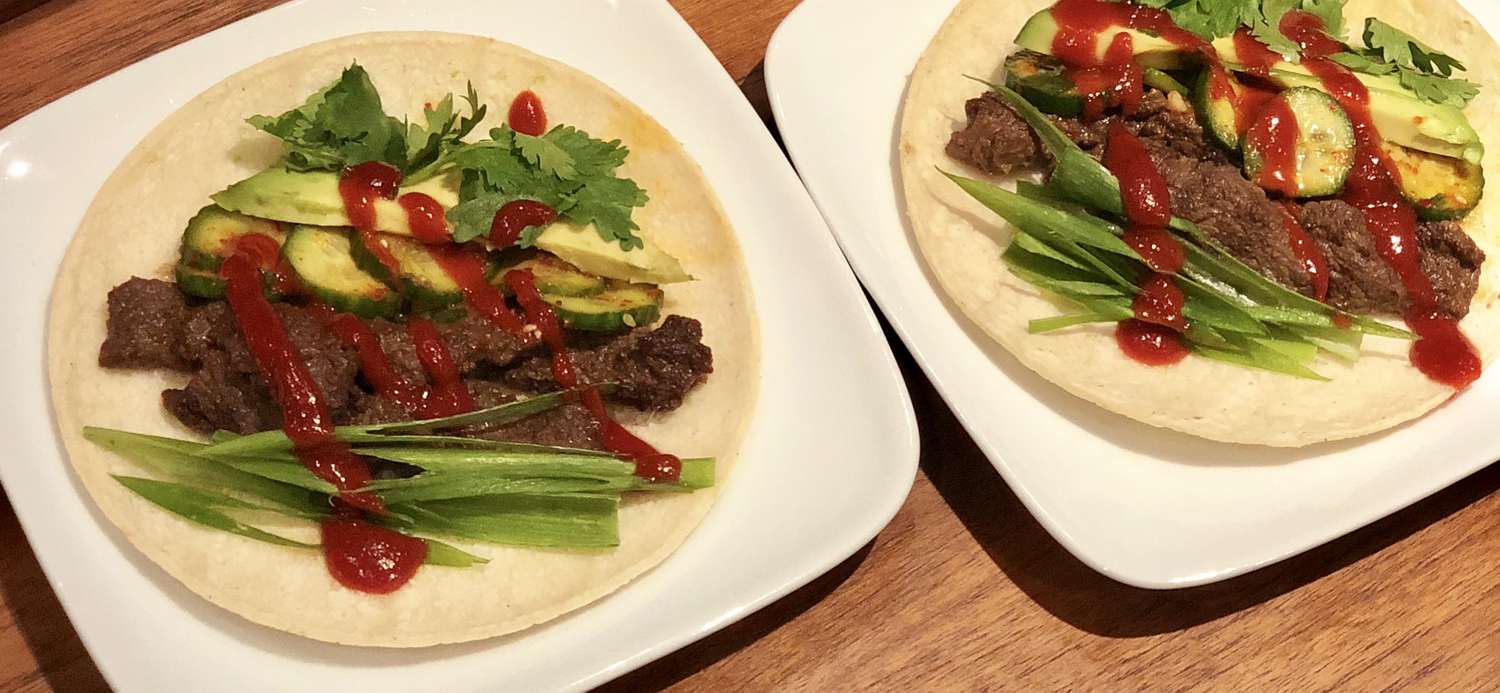 Korean-Style Bulgogi Beef Tacos Recipe