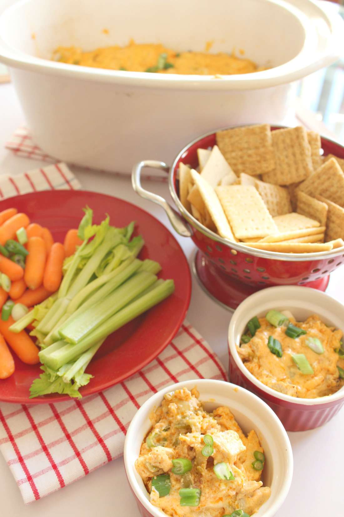 Buffalo Chicken Dip in the Slow Cooker Recipe