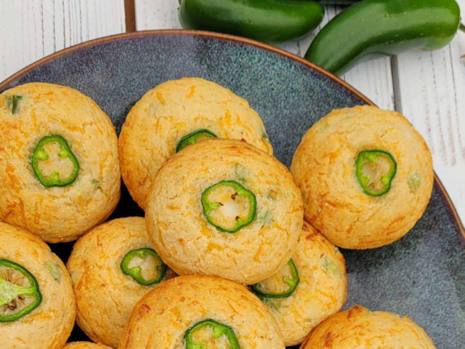 Jalapeno Cheddar Cornbread Muffins Recipe