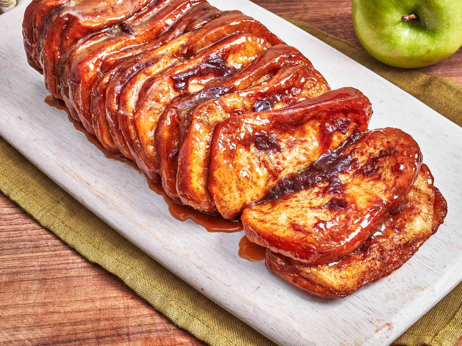 Easy Salted Caramel Apple Pull Apart Bread Recipe