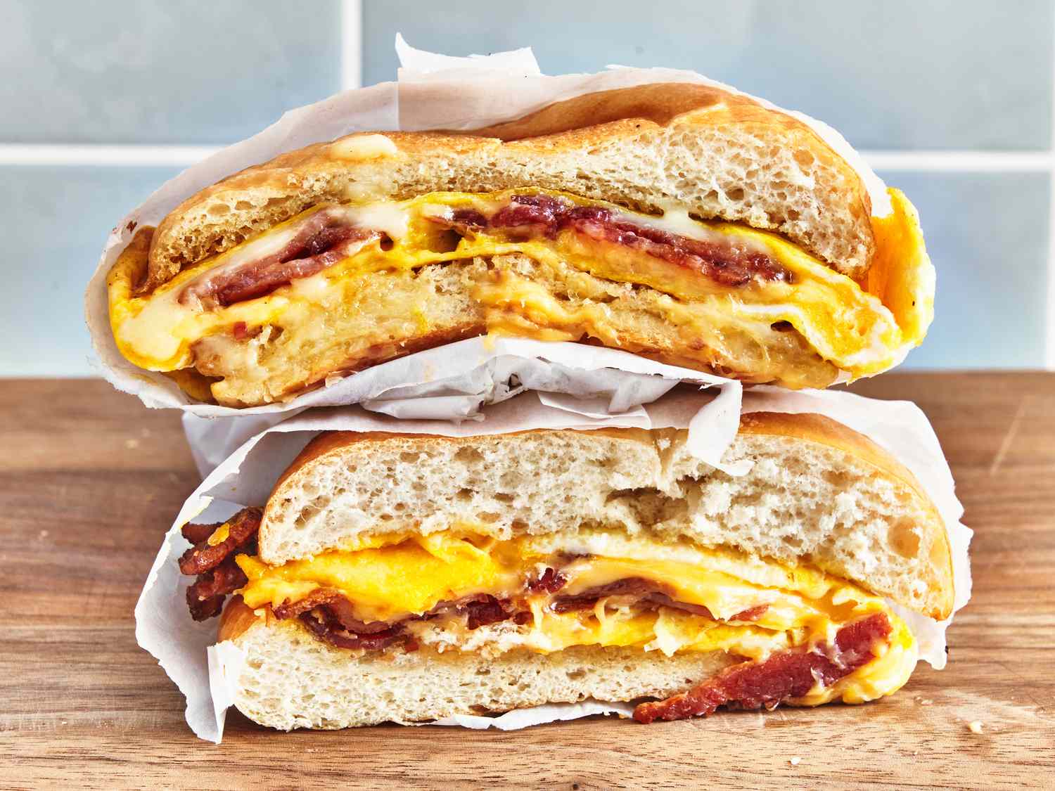 NYC Deli Bacon, Egg, and Cheese Sandwich Recipe