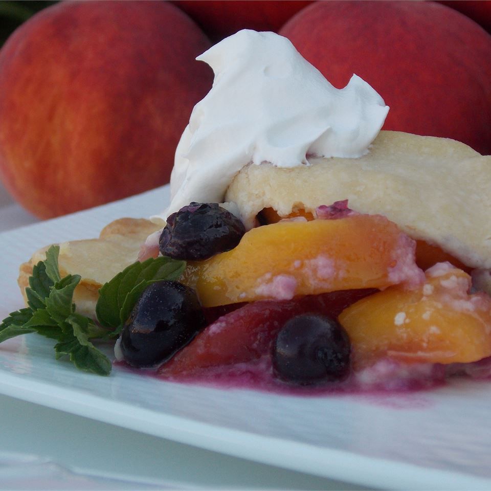 Peach Blueberry Pie Recipe