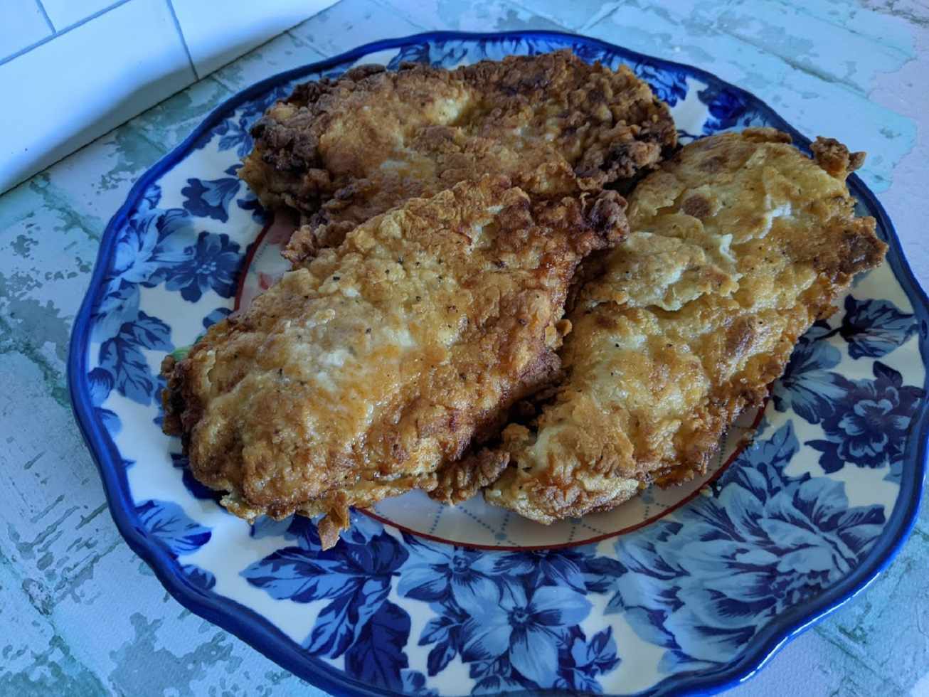 Easy Oven-Finished Fried Chicken