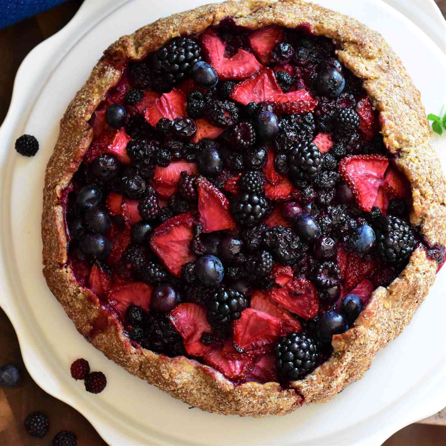 Mixed Berry Crostata Recipe