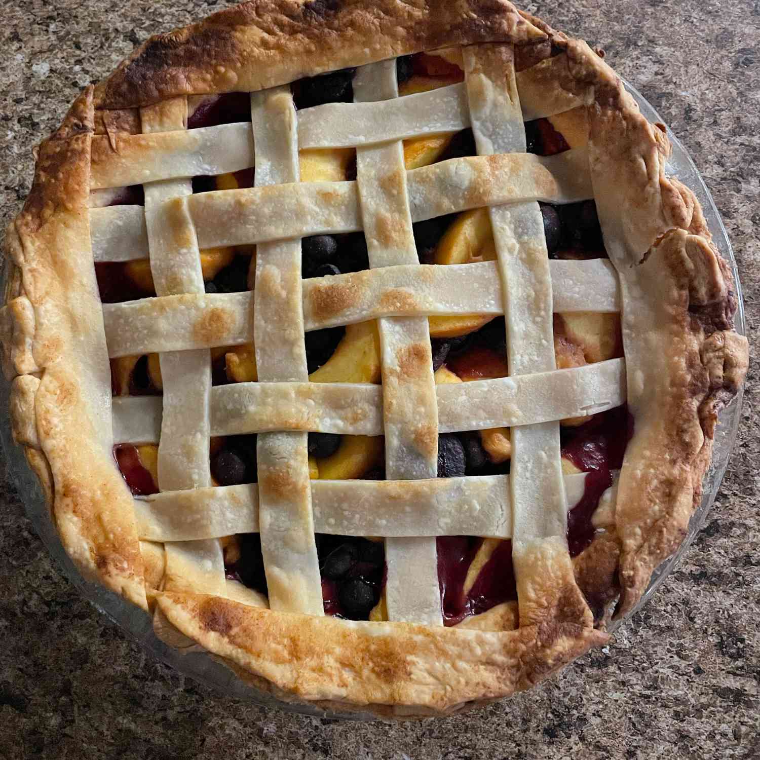 Cherry Berry Peach Pie Recipe