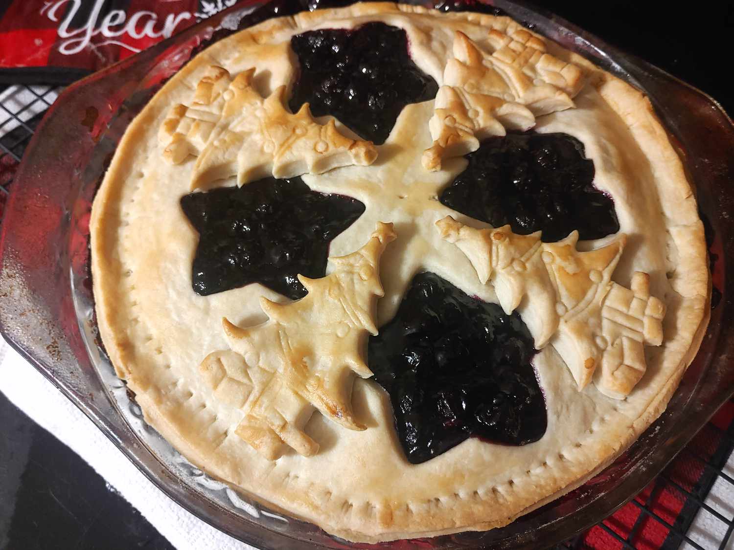 Blueberry Pie with Frozen Berries Recipe