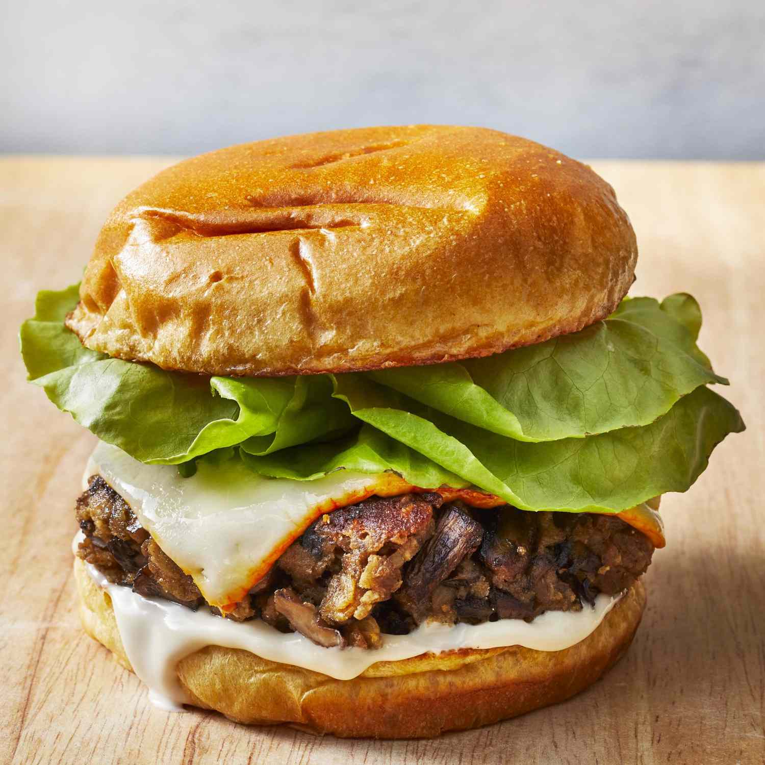 Mushroom Veggie Burger Recipe