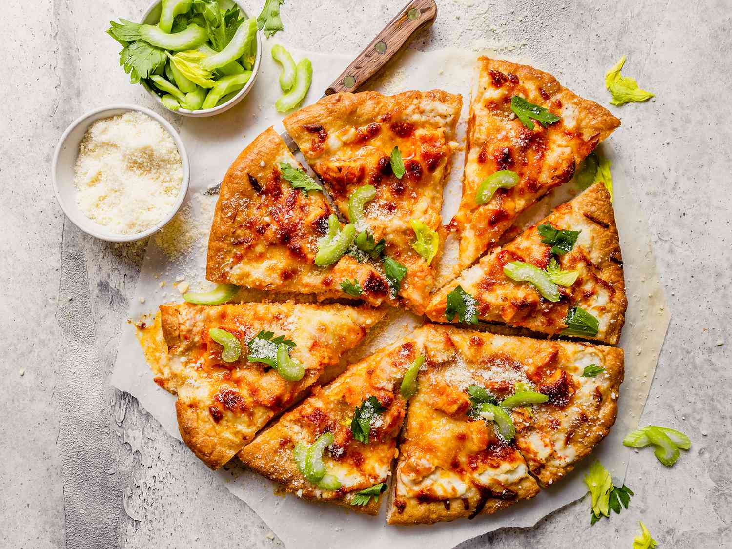 Buffalo-Style Chicken Pizza Recipe