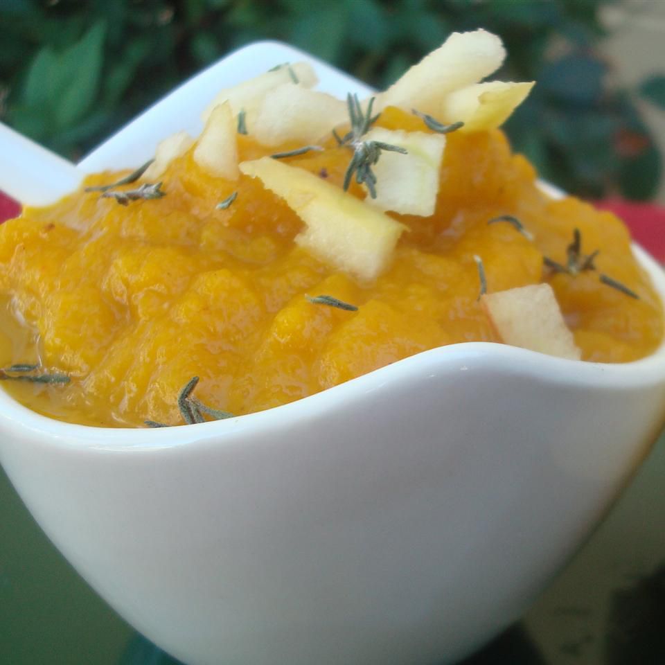 Butternut Squash and Apple Soup Recipe